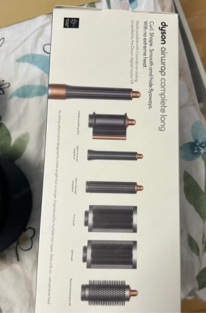 Dyson Airwrap Complete Long   Grau Gold   NEU Bild 3