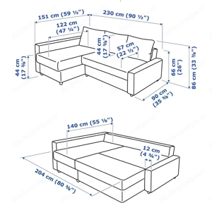 Sofa mit Schlaffunktion und Bettkasten Bild 2
