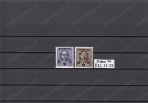 10 Sätze Polen Sammlung Postfrisch bis Falzmarken 1918 19 ab 10.- Bild 7