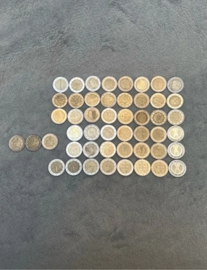 Sammlung 49x 2 Euro Münzen - Verschiedene Länder & Jahrgänge-inkl.Griechenland S. Bild 2