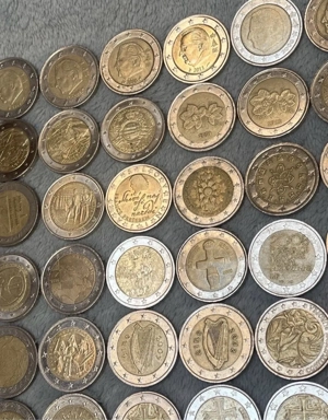 Sammlung 49x 2 Euro Münzen - Verschiedene Länder & Jahrgänge-inkl.Griechenland S. Bild 5