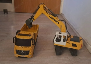 Rc bagger+lkw zuverkaufen Bild 4