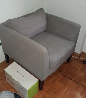 Sessel grau 
