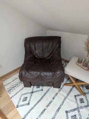 Echtleder Ohrensessel 2 Stück Bild 7