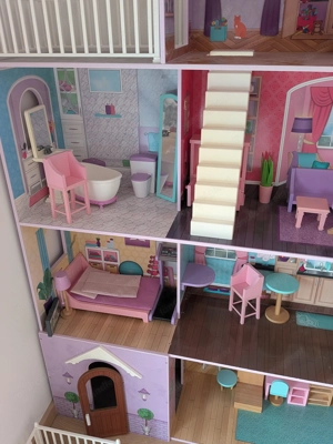 Großes Puppenhaus für Kinder Bild 5