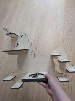 Holzeinhorn für Tonibox plus Figuren Bild 3