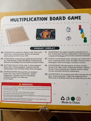 Multiplikationsbrett als Spiel 