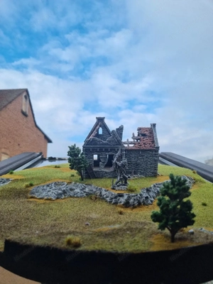 Künstlerische Fantasy Miniatur Diorama detalierte Handmade Szene  Bild 3