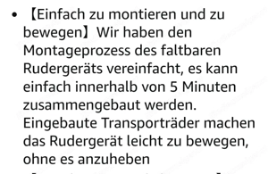 Rudergerät für Zuhause Bild 7