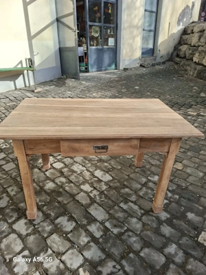 Eichenholz Tisch  Bild 2