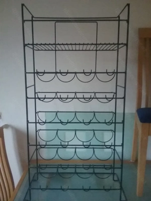 Weinregal aus Metall Bild 3