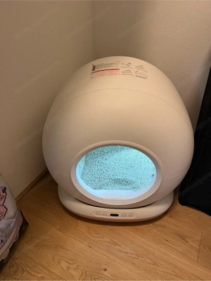 Selbstreinigende Katzentoilette Katzenklo Bild 2