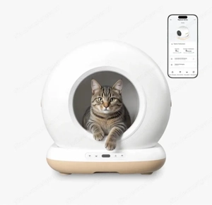 Selbstreinigende Katzentoilette Katzenklo Bild 5