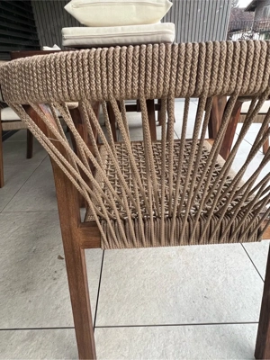 Gartengarnitur  Gartenmöbel Tisch mit Stühlen Bild 2