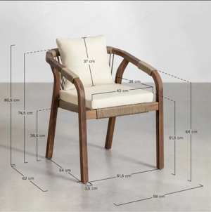 Gartengarnitur  Gartenmöbel Tisch mit Stühlen Bild 5