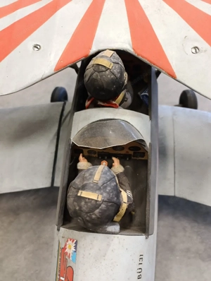 Flugzeug Modell Doppeldecker  Bild 5