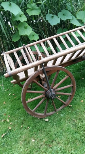 Antiker - Leiterwagen Bild 4
