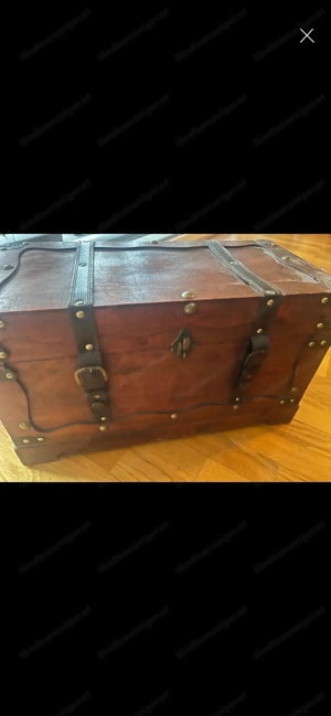 Holzkiste braun  Bild 2