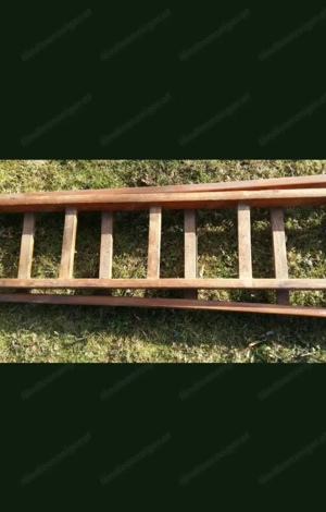ausziehbare Holzleiter Bild 2
