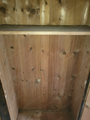 Schrank alt, Massivholz nur 25, - VB Bild 5