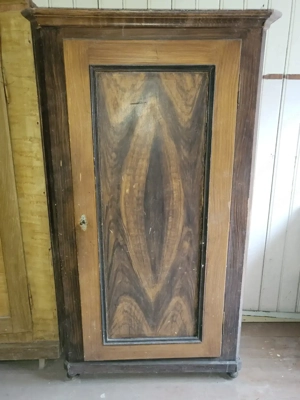 Schrank alt, Massivholz nur 25, - VB