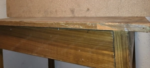 Tisch klein alt antik, Massivholz nur   10, - VB Bild 7