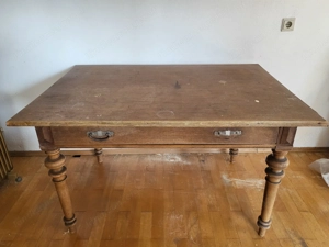 Tisch alt antik Massivholz Küche, Wohnen nur   17, - VB