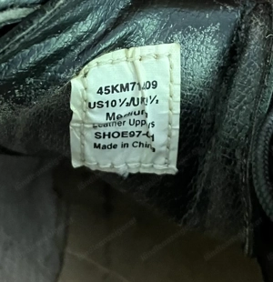 Golfschuhe Gr. 44 Mizuno Leder schwarz  Bild 4