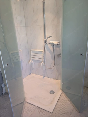 Duschkabine rollstuhlgerecht 118x98 cm Bild 3