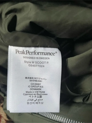 Damen Skihose Peak Performance s oliv  Bild 3