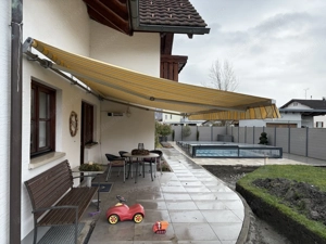 Markise elektrisch angetrieben ca. 5,8 m lang und 2,8 m breit Bild 2