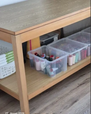 Arbeitstisch, sehr stabil zu verschenken 