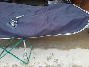 Pferdedecke 'Touch Horse" Größe 145, 1200D in schwarz 100 G Bild 3