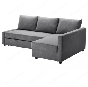 Schlafsofa grau Bild 3