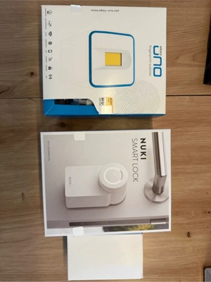 NUKI elektrischer Türschloss nachrüstbar mit Fingerprint