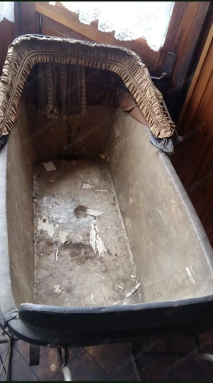 Antik - Kinderwagen Bild 4