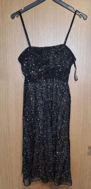 Cocktailkleid mit Glitzer Bild 4