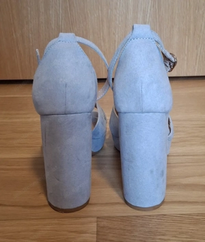 High Heels blau Bild 3