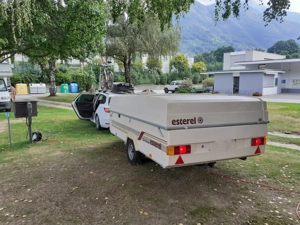 Klappwohnwagen Esterel T34 TV top gepflegt, !Passt zuhause auf jeden Parkplatz!