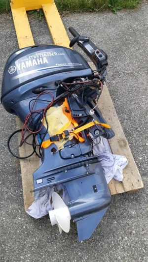 F40F Yamaha Aussenborder Handpinne Bild 6