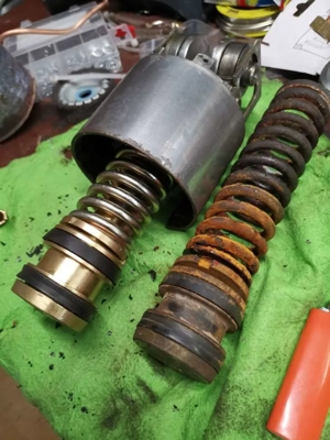 Faema president 1gr Handhebelmachine aus den 60er Bild 4