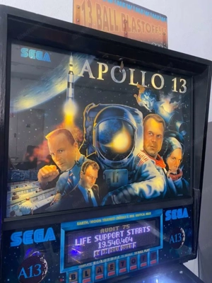 Flipper Automat Elektronisch Apollo 13 Bild 3