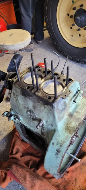 Steyr 180 bj50 Motor neu aufgebaut  Bild 3