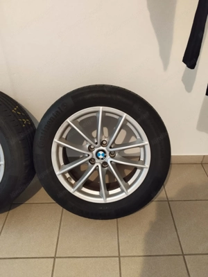 4 original 17'' alu sommerräder bmw 5er reihe Bild 4