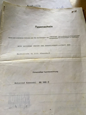 Yamaha FJ 1100 und Kawasaki ZX 500 C Bild 2