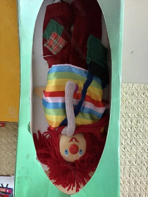 Vintage Holz-Marionette NEU