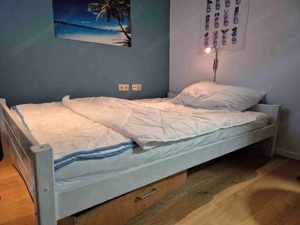 Bett inkl. Matratze 140x200