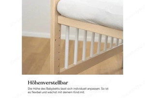 Babybett  Beistellbett Bild 2