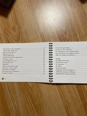 Musiknoten Flöte Weihnachten Bild 4