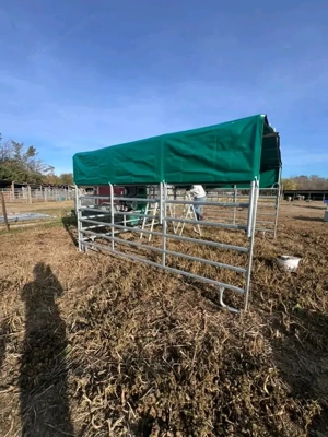 Demontierbarer Pferdeunterstand Bild 4